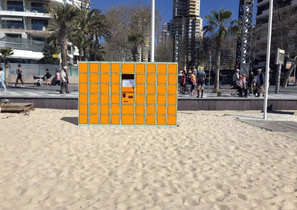 Визуализация автоматической камеры хранения